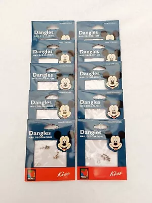 10 X 2pc Disney Mickey Unlimited Dangles Nail Decoration - Mickey Mouse & Goofy  • £20