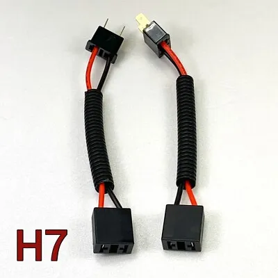 H7 Male Female Headlight Lamp Socket Plug Extended Connector Adaptor Socket • $13.50