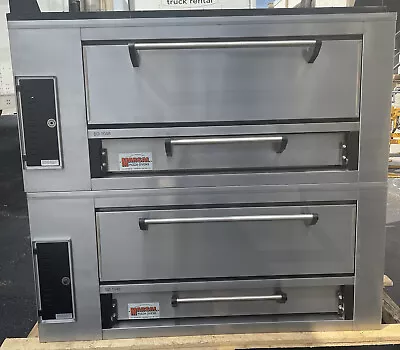 2018 Used MARSAL SD 1060 Double Deck Gas Pizza Oven • $17500