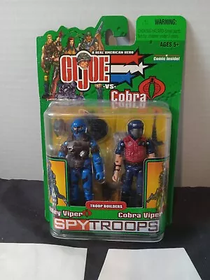 Alley Viper Cobra Viper G.I. JOE COBRA Vs Cobra SPY TROOPS MOC • $54.97