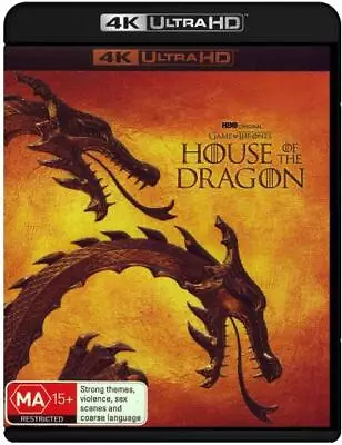 House Of The Dragon: Season 1 (4k Uhd) (2022) [new 4k Bluray] • $44.40