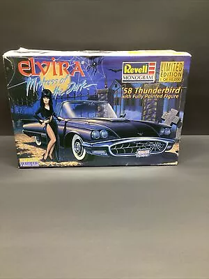 1988 ELVIRA Mistress Of The Dark '58 Thunderbird Sealed 1/24 Revell Kit • $57.99