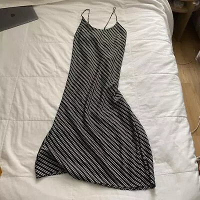 T By Alexander Wang Long Diagonal Stripe Dress • $50