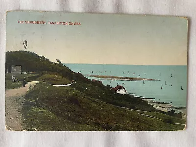 Vintage Postcard - The Shrubbery Tankerton-on-Sea KENT  1913 Posted • £1.49