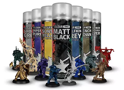 Colour Forge Spray Paints 500ml Big Cans ALL COLOURS Warhammer/Wargaming • £11.72