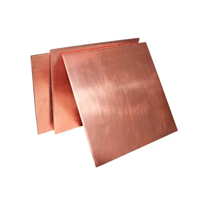 1pcs 99.9% Pure Copper Cu Metal Plate Copper Flat Stock Copper Sheet Select Size • $291.51