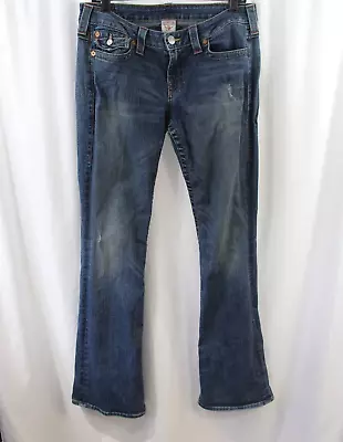 True Religion Womens Medium Wash Becky Bootcut Jeans 31 • $22.39