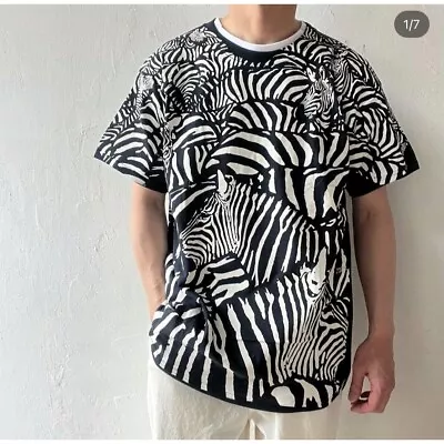 Liquid Blue Greg Genrich 1993 Zebra All Over Prints Tshirt Size XXl • $49