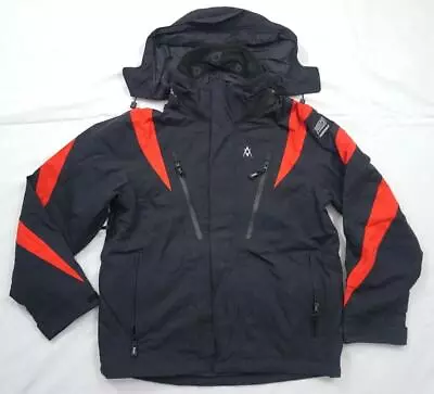 Volkl Motion Tex Used Men S Black/red Waterproof Ski/snowboarding Jacket • $79.99