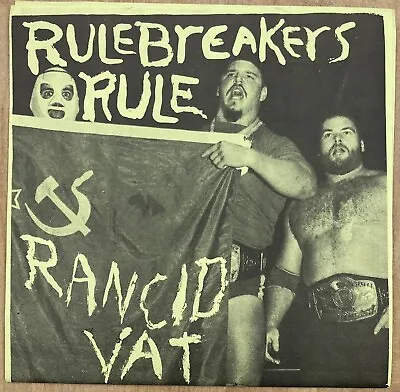 RANCID VAT Rulebreakers Rule 45 GREG SAGE Poison Idea NEW Unplayed ELVIS PRESLEY • $5