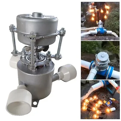 1000W Water Turbine Hydroelectric Generator Water Force Aluminum Alloy 220V • $179.99
