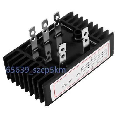 SQL 100A Amp 1600V 3 Phase Diode Metal Case Bridge Rectifier • $7.85