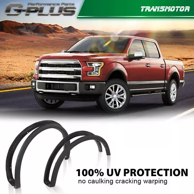 Fit For 15-17 Ford F150 Textured Black Factory Style Wheel Fender Flares 4pcs • $98.80