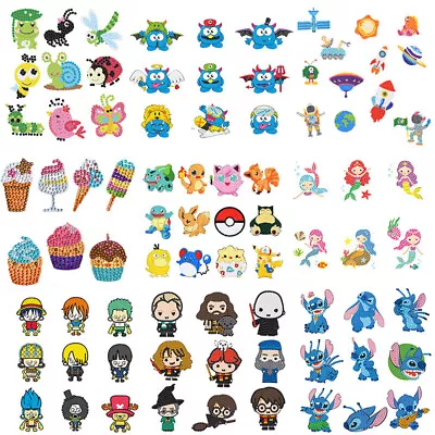 £2.39 • Buy DIY Diamond Painting Stickers Kits Pikachu Cartoon Art Sticker For Children Gift