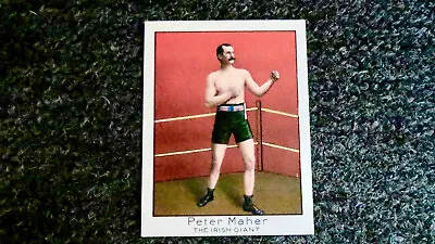 Peter Maher 1910 T220 Mecca Cigarettes-closest  To Near Mint-113 Year Old Card • $90