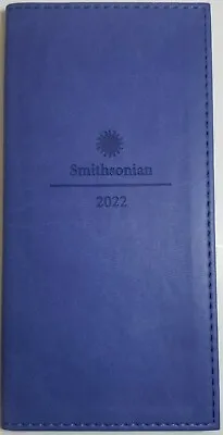 2022 Weekly/Monthly Smithsonian Pocket Planner 3 1/4 In X 6 1/2 - BLUE • $6.49