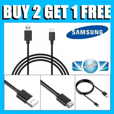 Cable Charger For Samsung Galaxy S 3/4/5/6/7 Edge Plus Micro USB Fast Charging • £2.49