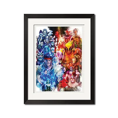 17x24 Print - Marvel Vs Capcom Clash Of Super Heroes Street Fighter Poster 0524 • $49.99