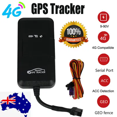 4G GPS Tracker Car Vehicle Anti Theft Real-time Tracking Device Alarm Tracker AU • $46.99