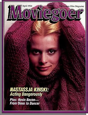 Moviegoer - 1984 April - Nastassja Kinski Kevin Bacon Writer Larry Gelbart • $12.99