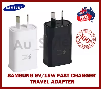 Genuine Samsung Fast Charger AC Wall Adapter Type-C USB C S8/S9/S10/Note 8/9/10 • $5.95