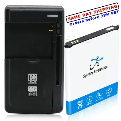 Selection On Samsung Galaxy Note 2 II Battery EB595675LA N7100 I317 T889 Charger • $16.29