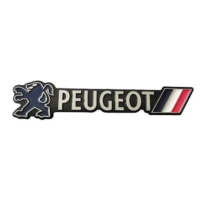 FOR PEUGEOT 1PCS Side Rear LOGO Emblems Ornaments Sticker Metal Badge 2008 4008 • $17.59