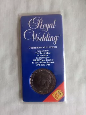 Royal Wedding Charles & Diana Crown In Original Case • £1.50