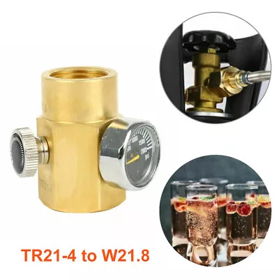 CO2 Cylinder Refill Adapter Connector Brass Kit For Filling Soda Stream Tanks UK • £13.69