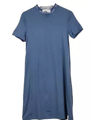 Viktoria & Woods Midi Tshirt Dress Womens Blue Size 1 • $44