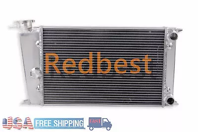 Aluminum For VW GOLF MK1/CADDY/ Jetta SCIROCCO GTI SPEC 1.6L 1.8L 2Row Radiator • $116