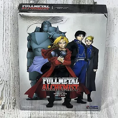 Fullmetal Alchemist: Season 1: Part 1 (DVD) 16 Episodes 4 Discs & 4 Guide Books • $13.99