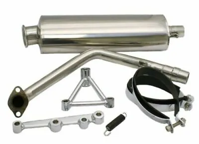 $194.99 • Buy YMS V8 GY6 Performance Exhaust - Oval