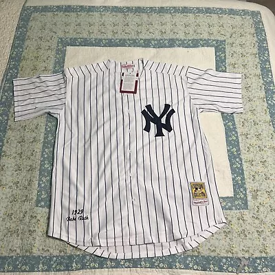 New!!!! Babe Ruth Yankee Jersey White Pin Stripe Xl • $45