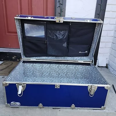 C&N Footlockers UnderGrad Storage Trunk - College Dorm Chest - Durable With Lid • $65.99