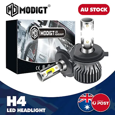 $29.91 • Buy H4 9003 2480W 810000LM LED Headlight Kit Lamp Bulbs Globes High Low Beam Upgrade