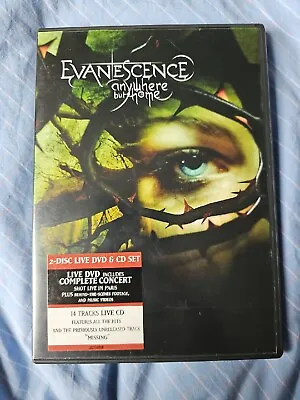 £2.99 • Buy Evanescence: Anywhere But Home Album 2 Disc Live DVD & CD Set Concert 14 Tracks