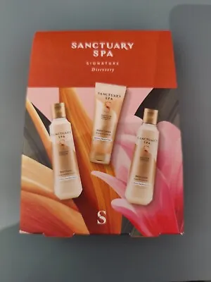 Sanctuary Spa Signature Discovery Gift Set BATH FOAM BODY LOTION HAND CREAM • £3.99