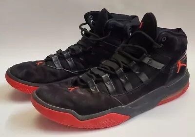 Nike Air Jordan Max Aura Mens Shoes Size 12.5 Sneakers Black Infrared • $14.98