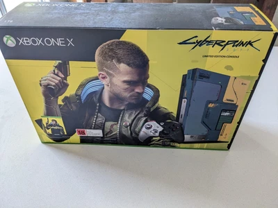 $600 • Buy Microsoft Xbox One X Cyberpunk 2077 Limited Edition 1TB Console