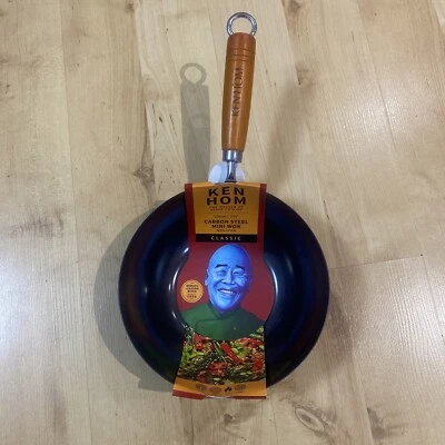 £15.99 • Buy Ken Hom Carbon Steel Wok 20cm Non Stick Classic