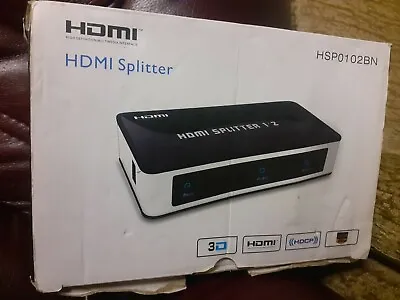 HDMI 2-way Splitter HSP0102BN • £29.95
