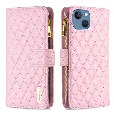 $21.89 • Buy For OPPO AX5S A17 A52 A72 A74 Magnetic  Leather Wallet Zipper Purse Case Cover