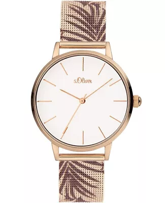 S.Oliver  SO-3979-MQ Womens Quartz Watch • $79.10