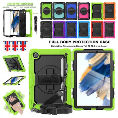 Heavy Duty Case Screen Cover Strap For Samsung Galaxy Tab A7 Lite A8 10.5 Tablet • £5.75