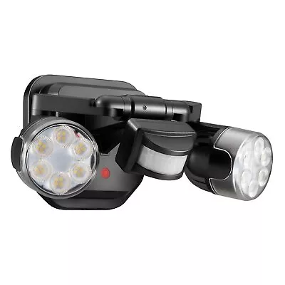 OREiN Motion Sensor Outdoor Lights 450° Superwide Dual Heads Black Black  • $43.38