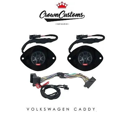 Vw Caddy Tweeter Vibe 100 Watts Plug And Play Car Audio  Factory Fit Tweeter • $109.41