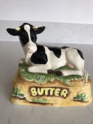 £7.99 • Buy Border Fine Arts James Herriot's Country Kitchen Ceramic Cow Butter Dish. Boxed.