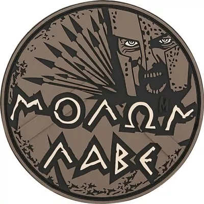 Maxpedition Molon Labe Morale Patch PVC Rubber Attach To Loop Lining / Stitch On • $14.49