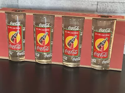 Coca Cola Glasses Set 4 • $15